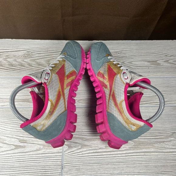 Reebok Real Flex Womens Pink Multi Running Shoe Athletic Sneaker Size 6.5 - Picture 8 of 8